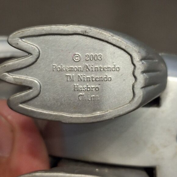 Pokemon/Nintendo 10th Anniversary Silver Groudon 2003 Hasbro Action Figure - Picture 5 of 5